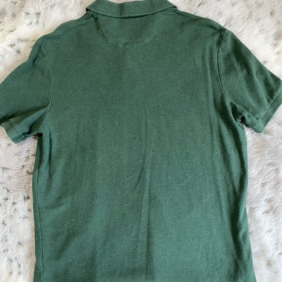 CHAPS green short sleeved Polo shirt men’s medium - Picture 7 of 9